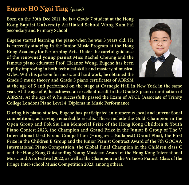 The YOUNG TALENTS Series