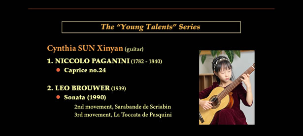 Young Talents Series music