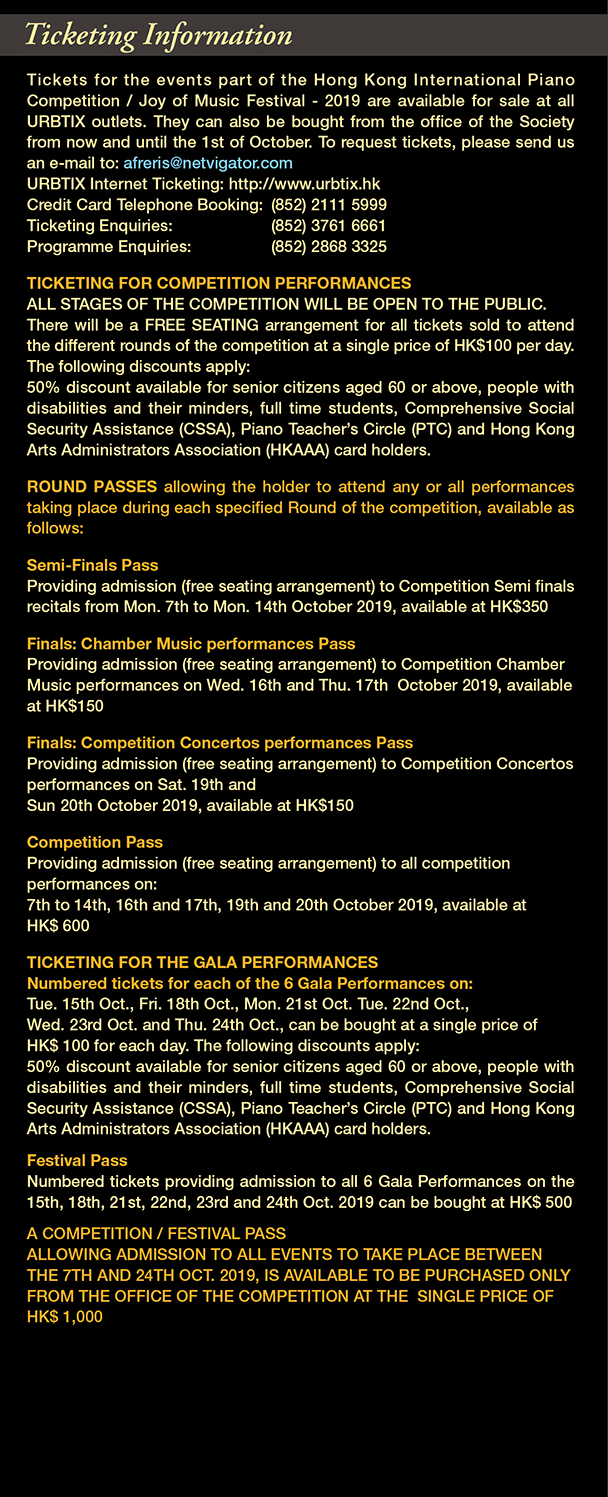 Joy of Music Festival 2019 - Gala